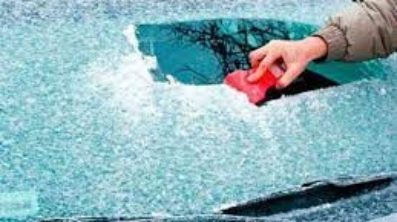 how to remove ice from car