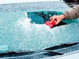 how to remove ice from car